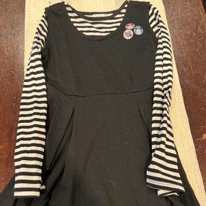 Disney D-Signed Girls Dress Special Edition Size 6 Black